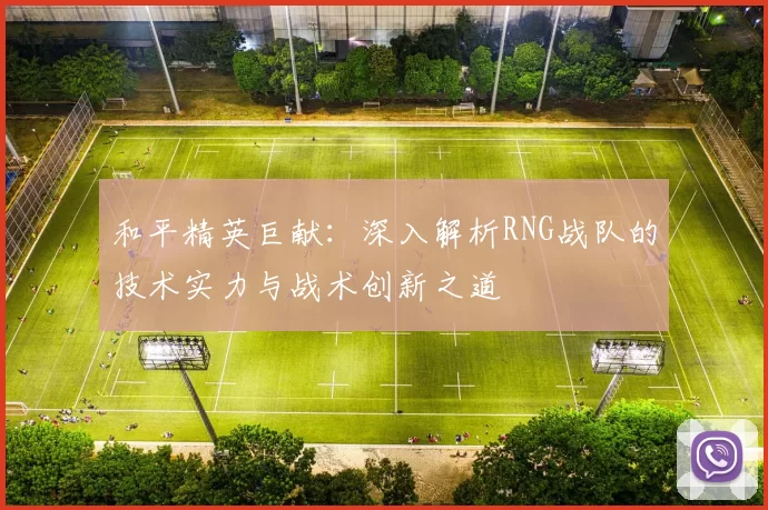 和平精英巨献：深入解析RNG战队的技术实力与战术创新之道