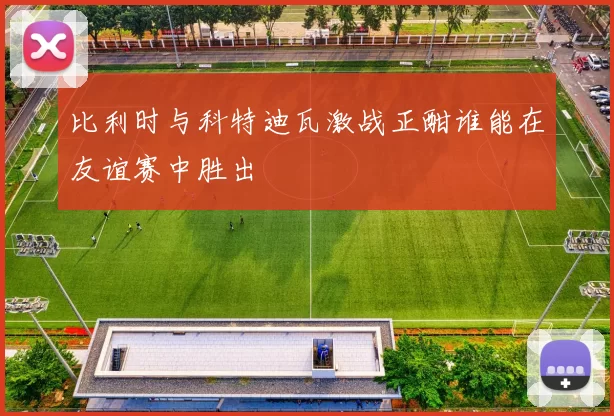 比利时与科特迪瓦激战正酣谁能在友谊赛中胜出