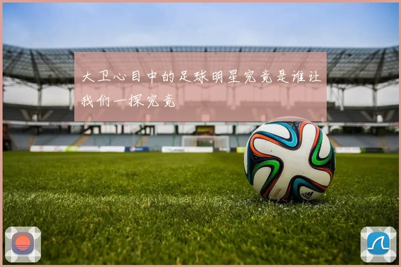 大卫心目中的足球明星究竟是谁让我们一探究竟